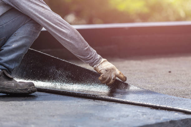 Professional Exterior Waterproofing technician working in Union City, IN